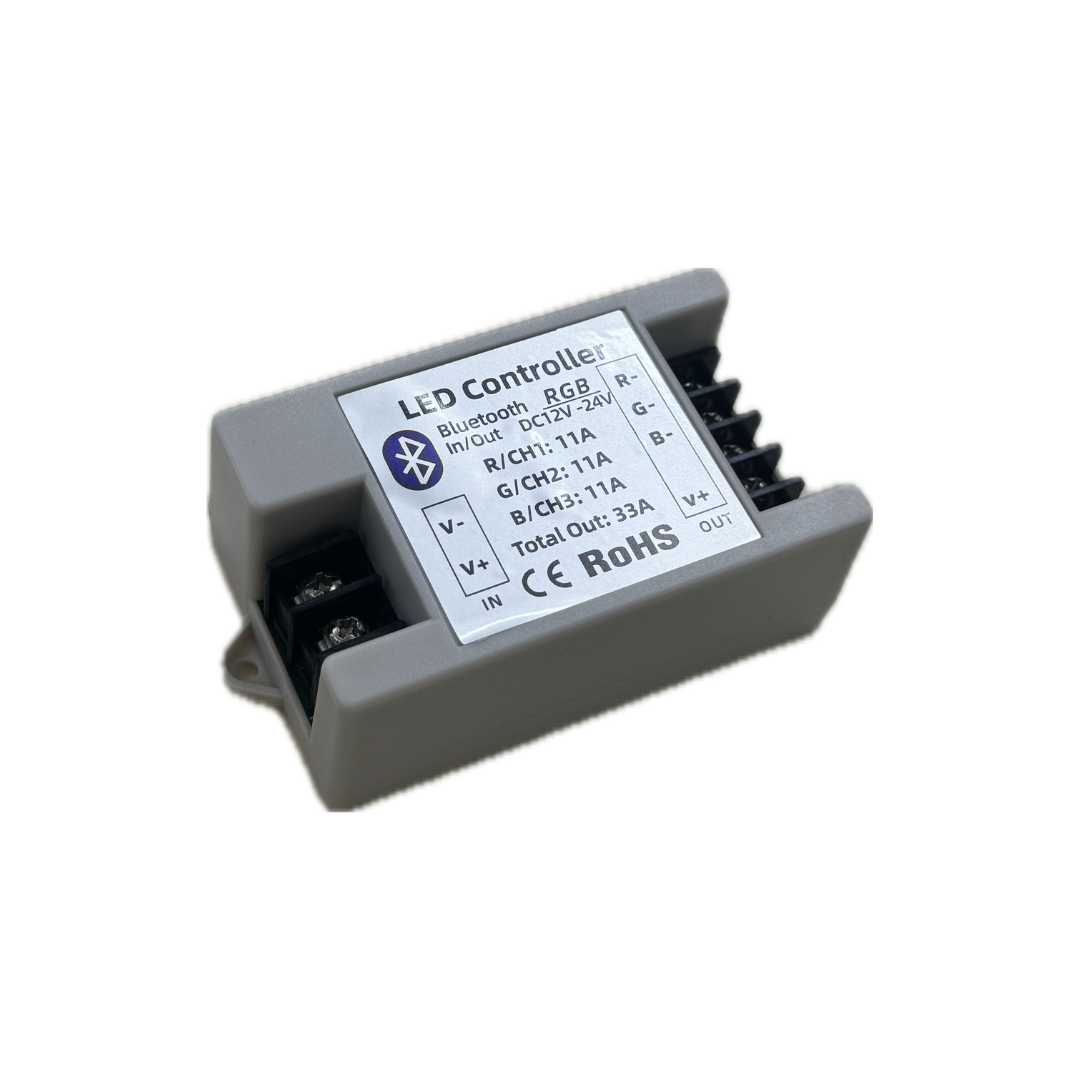 Controlador Bluetooth para Luminario LED RGB A 12-24 VDC (Corriente Directa)