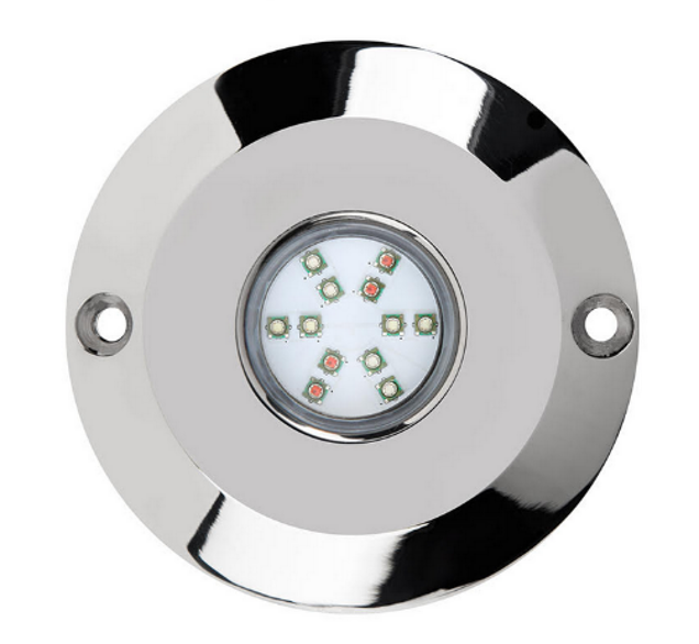 Luminario LED Sumergible MINI para Alberca – 50W-(Corriente Directa)